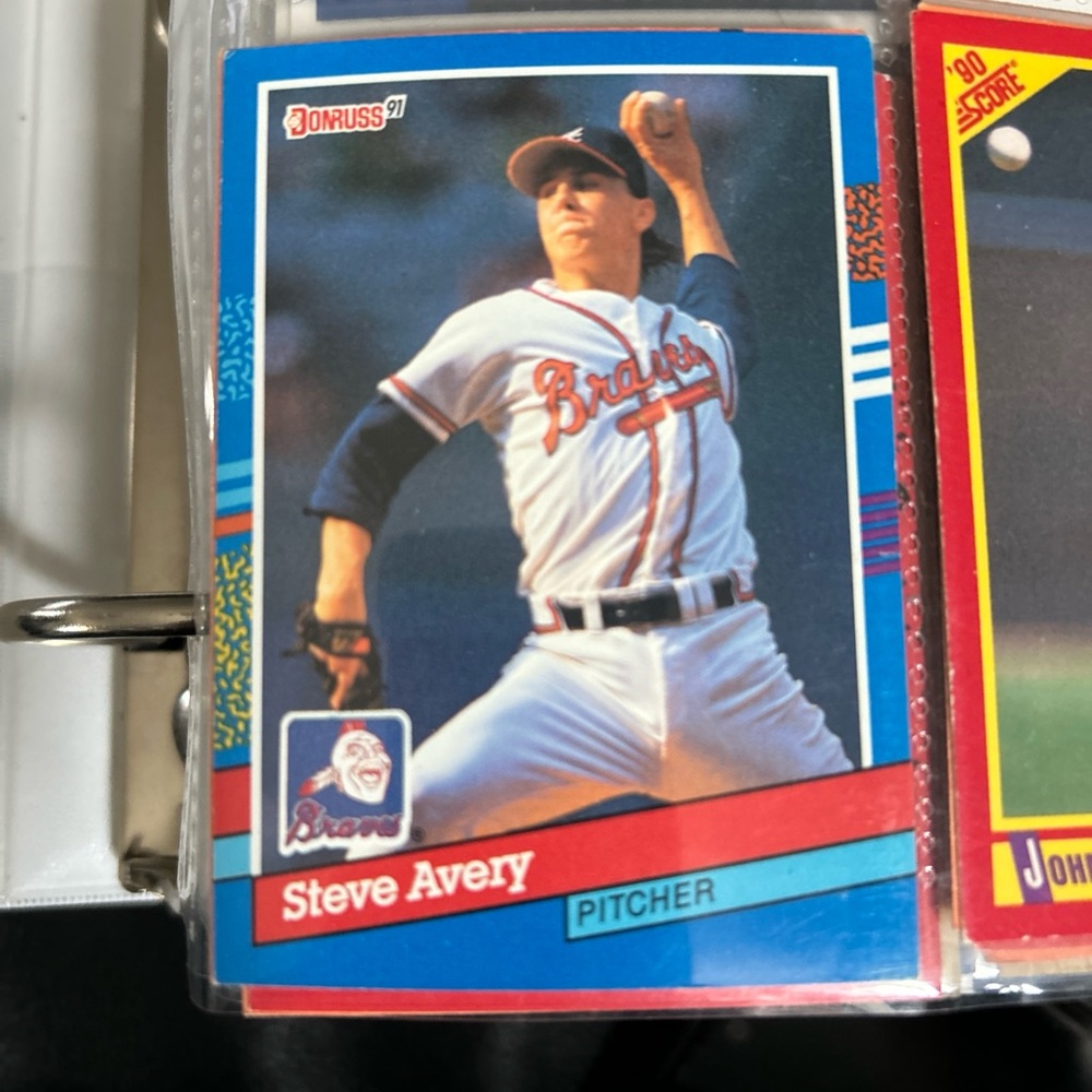Steve Avery Baseball Card